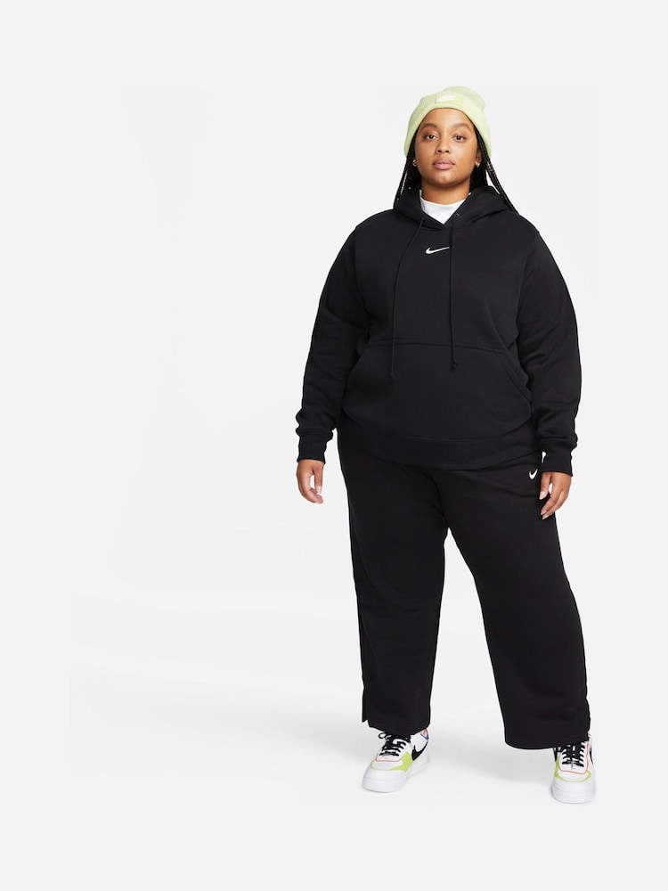 Pantalones de chándal de talle alto y pernera ancha de franela y algodón 100% Phoenix de Nike Curve Sportswear - Imagen 5 de 5