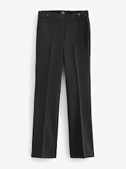 Black Tailored Elastic Back Bootcut Leg Trousers - Image 5 of 6