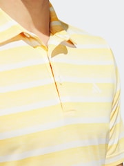 adidas Golf Two Colour Striped Polo Shirt - Image 6 of 7