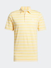 adidas Golf Two Colour Striped Polo Shirt - Image 7 of 7