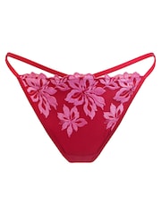 Pour Moi Red Roxie G String Briefs - Image 3 of 4