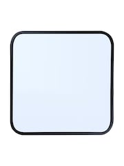 Showerdrape Black Shoreditch Square Metal Framed Bathroom Mirror - Image 2 of 4