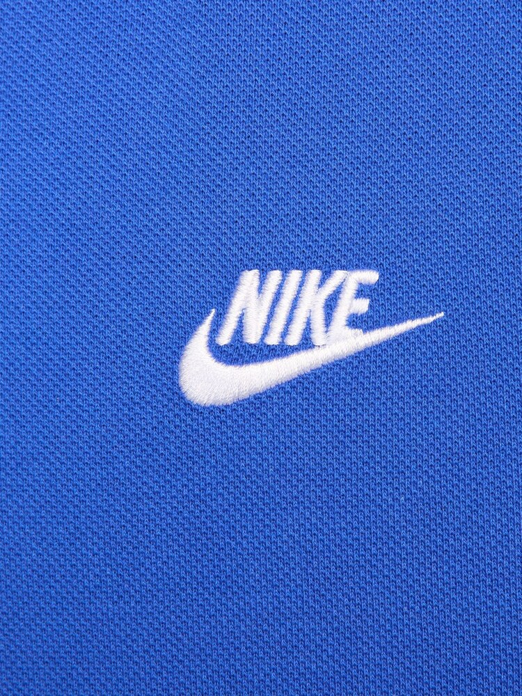 Ярко-синий - Рубашка поло с короткими рукавами Nike Club - Изображение 7 из 7