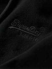 Superdry Black Essential Logo Zip-Up Hoodie - Image 6 of 6