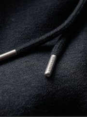 Синий меланж - Худи на молнии с логотипом Superdry Essential - Image 5 of 6
