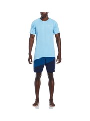 Nike Blue Short Sleeve Hydroguard Sun Safe Rash Vest - Image 3 of 6