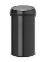 Brabantia Matt Black 60L Touch Bin - Image 1 of 6