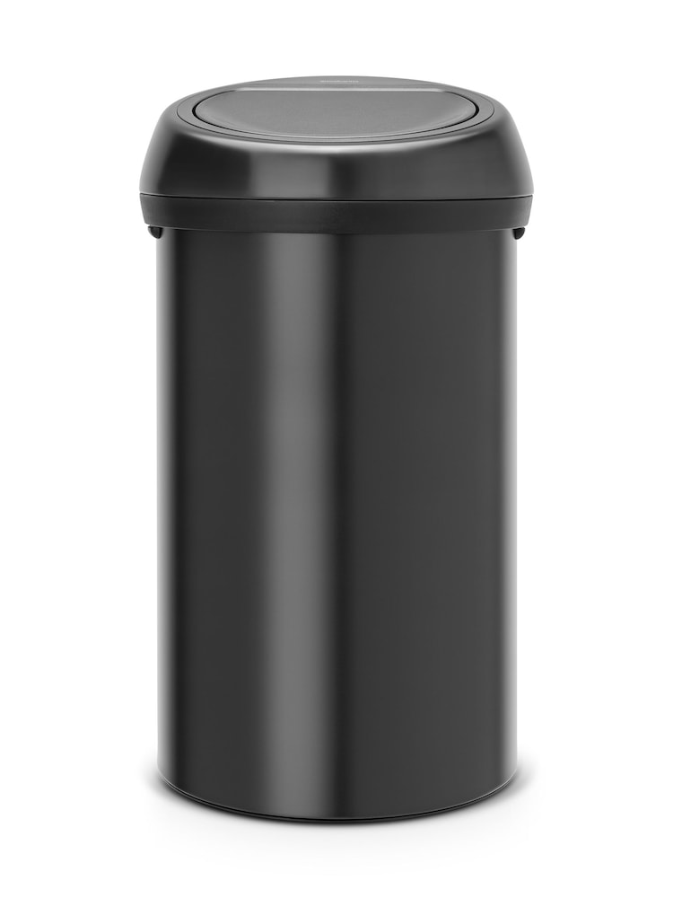 Brabantia Matt Black 60L Touch Bin - Image 1 of 6
