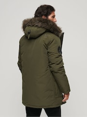 Superdry Green Everest Faux Fur Hooded Parka - Image 3 of 6