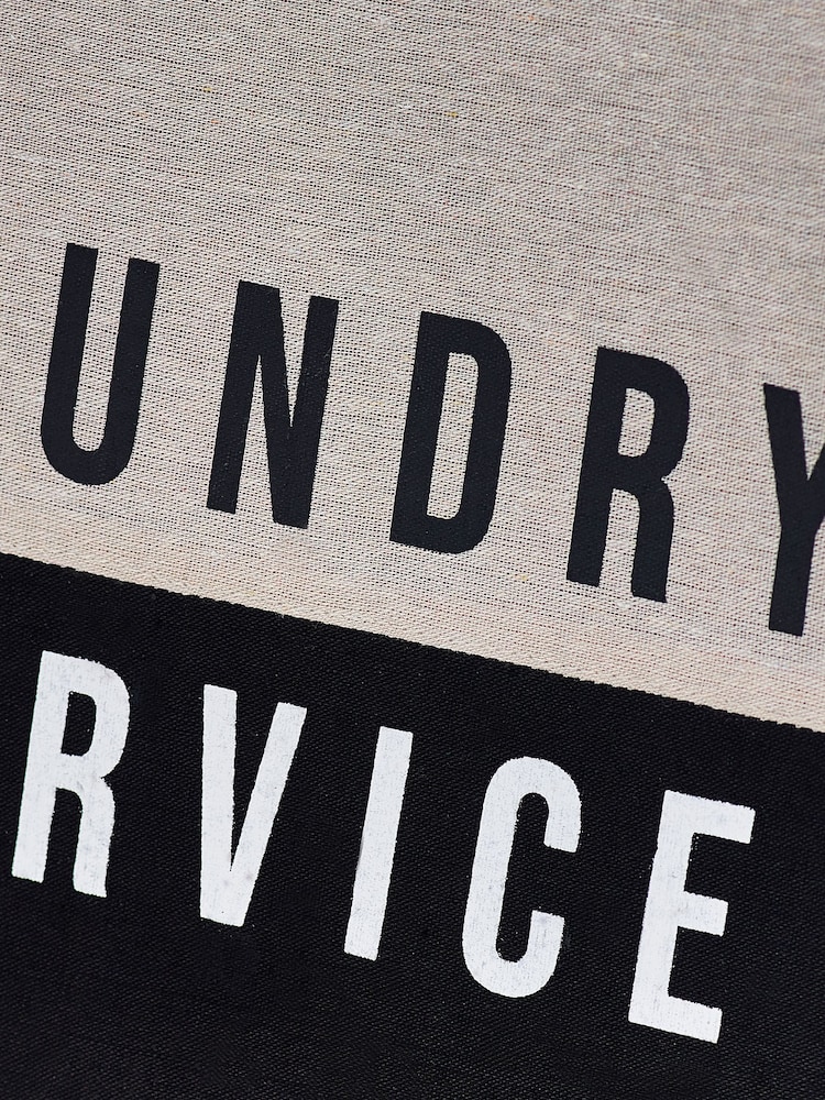 Mono Collapsible Slogan Laundry Basket - Image 4 of 4