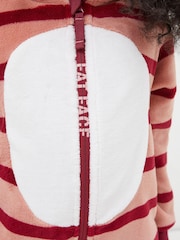 FatFace Pink Kara Kangaroo Onesie - Image 3 of 3
