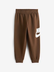 Nike Brown Little Kids Club Fleece Tracksuit Set - Image 3 of 3