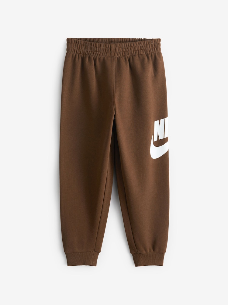 Nike Brown Little Kids Club Fleece Tracksuit Set - Image 3 of 3
