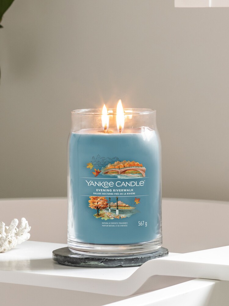 Yankee Candle Brown Signature Large Jar Evening Riverwalk Scented Candle - Image 1 of 3
