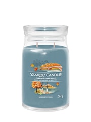 Yankee Candle Brown Signature Large Jar Evening Riverwalk Scented Candle - Image 2 of 3