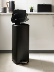Black 30L Soft Close Pedal Bin - Image 2 of 5