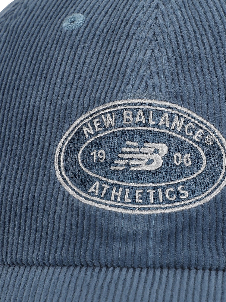 Cappello New Balance 6 Panel Athletics in velluto a coste - Immagine 3 di 3