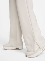 Nike Oatmeal Phoenix Plush High-Waisted Wide-Leg Cozy Fleece Joggers - Image 6 of 8