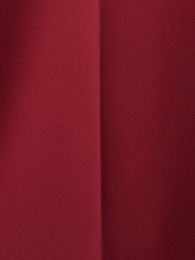 Mango Red Strapless Wide Leg Tailored Jumpsuit - Image 5 of 5