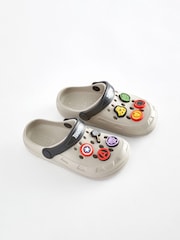 Neutral Marvel Clogs - Image 3 of 5