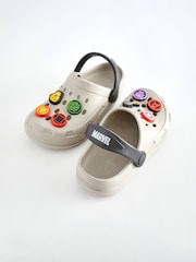 Neutral Marvel Clogs - Image 5 of 5