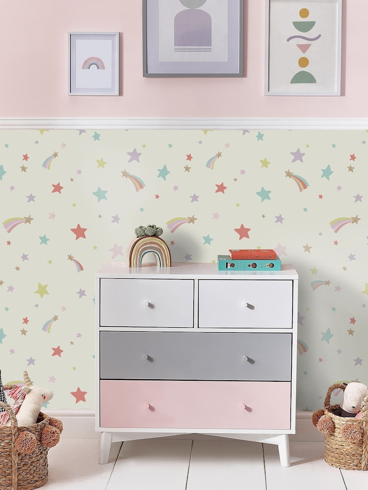Papel pintado con estrellas fugaces de 10 M - Imagen 1 de 5