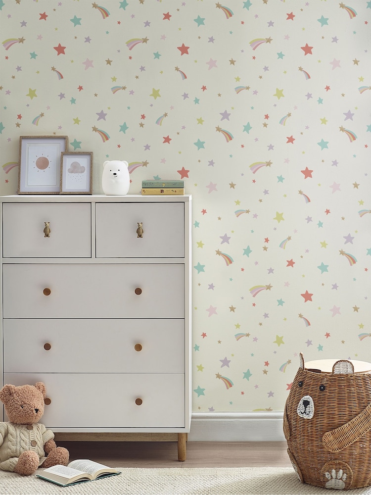 Papel pintado con estrellas fugaces de 10 M - Imagen 2 de 5