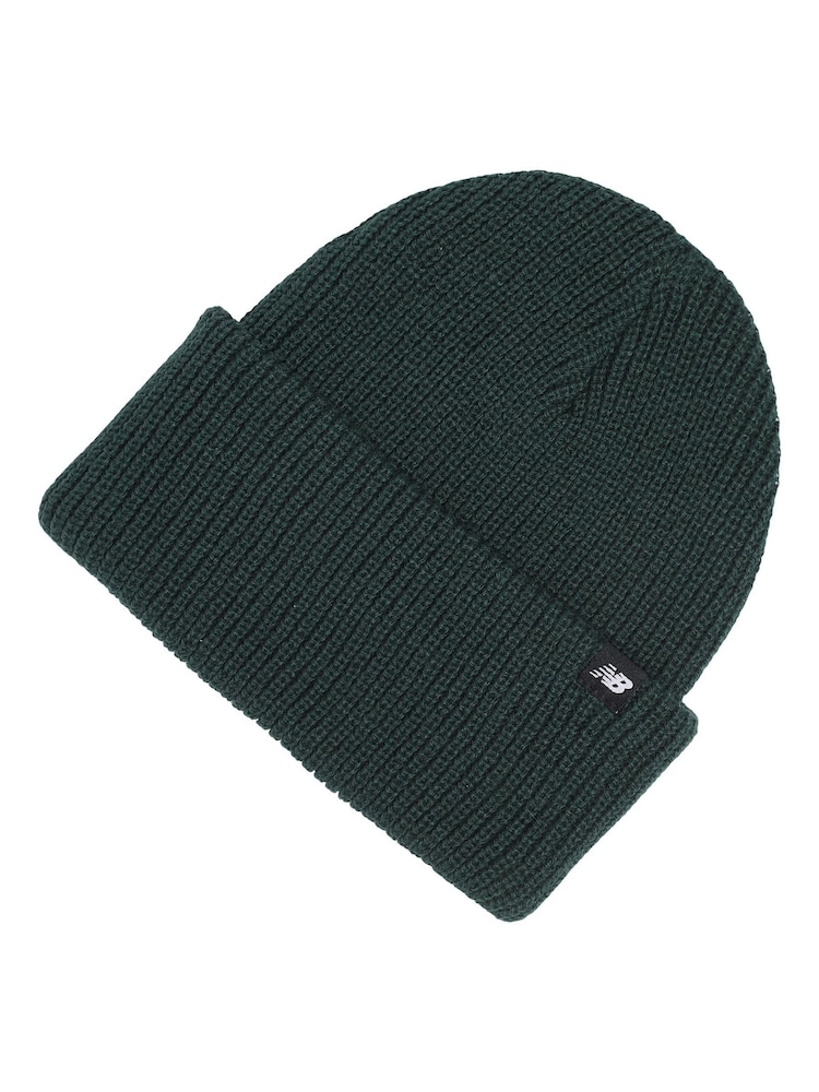New Balance Green Fisherman Beanie - Image 1 of 3 New Balance Green Fisherman Beanie - Image 1 of 3