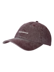 New Balance Red 6 Panel Linear Logo Hat - Image 1 of 3