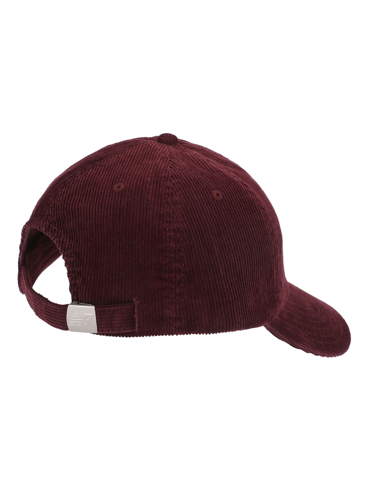 New Balance Red 6 Panel Athletics Corduroy Hat - Image 2 of 3