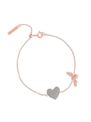 Olivia Burton Rose Gold Tone Lucky Bee Watch And Bracelet Set - Image 2 of 3