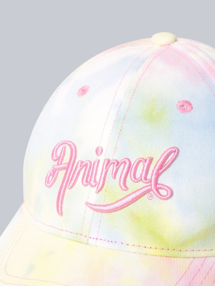 Animal White Kids Mikey 100% Cotton Tie Dye Cap - Image 5 of 5