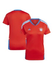 Rot / Weiß - adidas Fc Bayern Trainings-Trikot für Damen - Bild 1 von 3