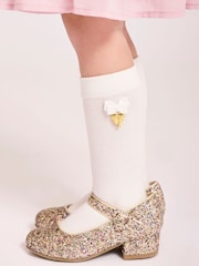 Angels Face Gold Liza Multi Heeled Shoes - Image 3 of 3