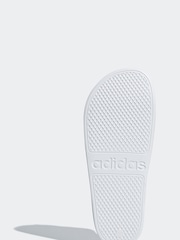 Weiß - adidas Sportswear Adilette Badesandalen - Bild 9 von 11