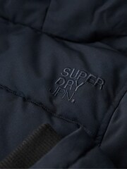 Superdry Blue Everest Hooded Puffer Bomber Jacket - Image 5 of 7