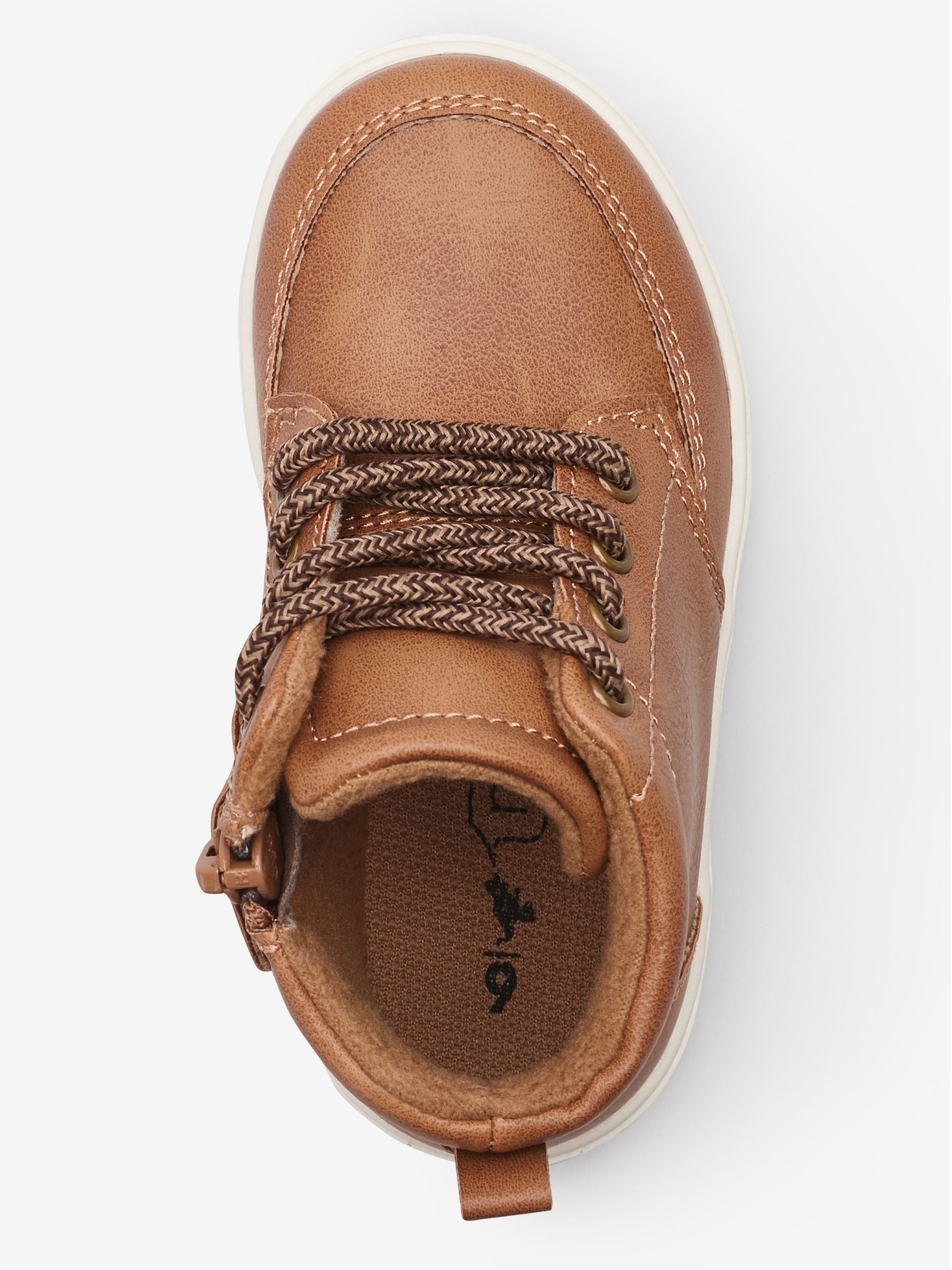 Tan Brown Standard Fit F Warm Lined Chukka Boots