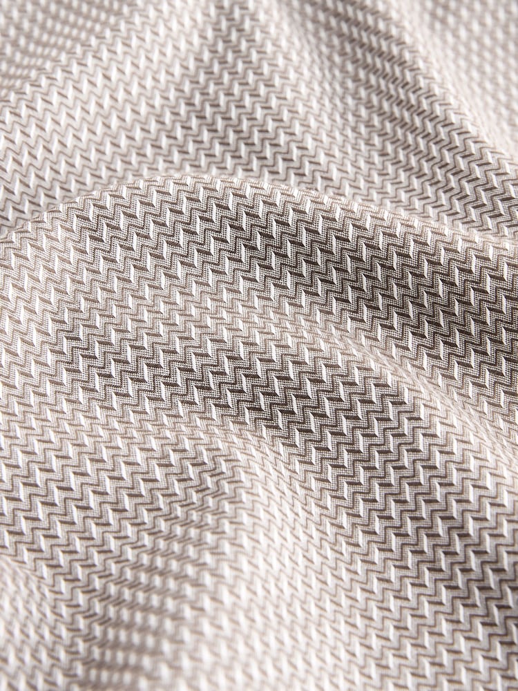 Maro neutru - Slim Fit - Trim Formal 100% Bumbac Oxford Cămăși - Image 8 of 8