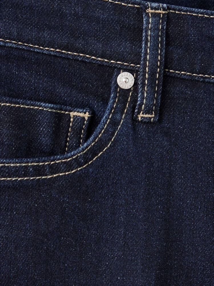 Mango Blue Sienna Ankle Crop Straight Jeans - Image 7 of 7