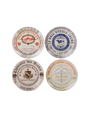 Artesa Set of 4 Assorted Gourmet Cheese Plates - Image 1 of 2