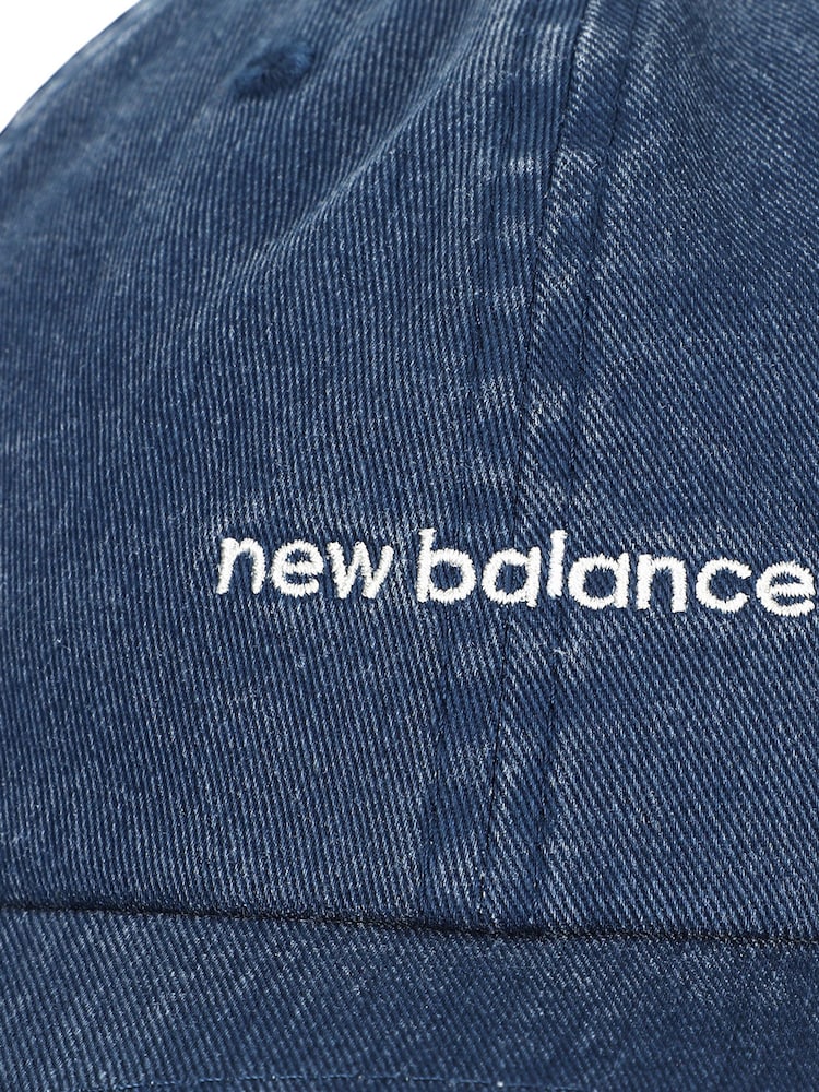 Boné New Balance 6 com painel e logo linear - Imagem 3 de 3