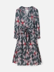 Thought Green Tarni Hemp Patchwork Midi Dress - Image 7 of 7