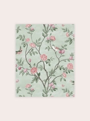 Laura Ashley Eau de Nil Eglantine A4 Wallpaper Sample - Image 3 of 4