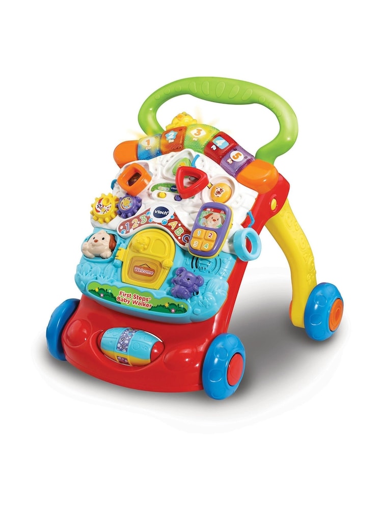 VTech Red First Steps Baby Walker 505653 - Image 1 of 2 VTech Red First Steps Baby Walker 505653 - Image 1 of 2