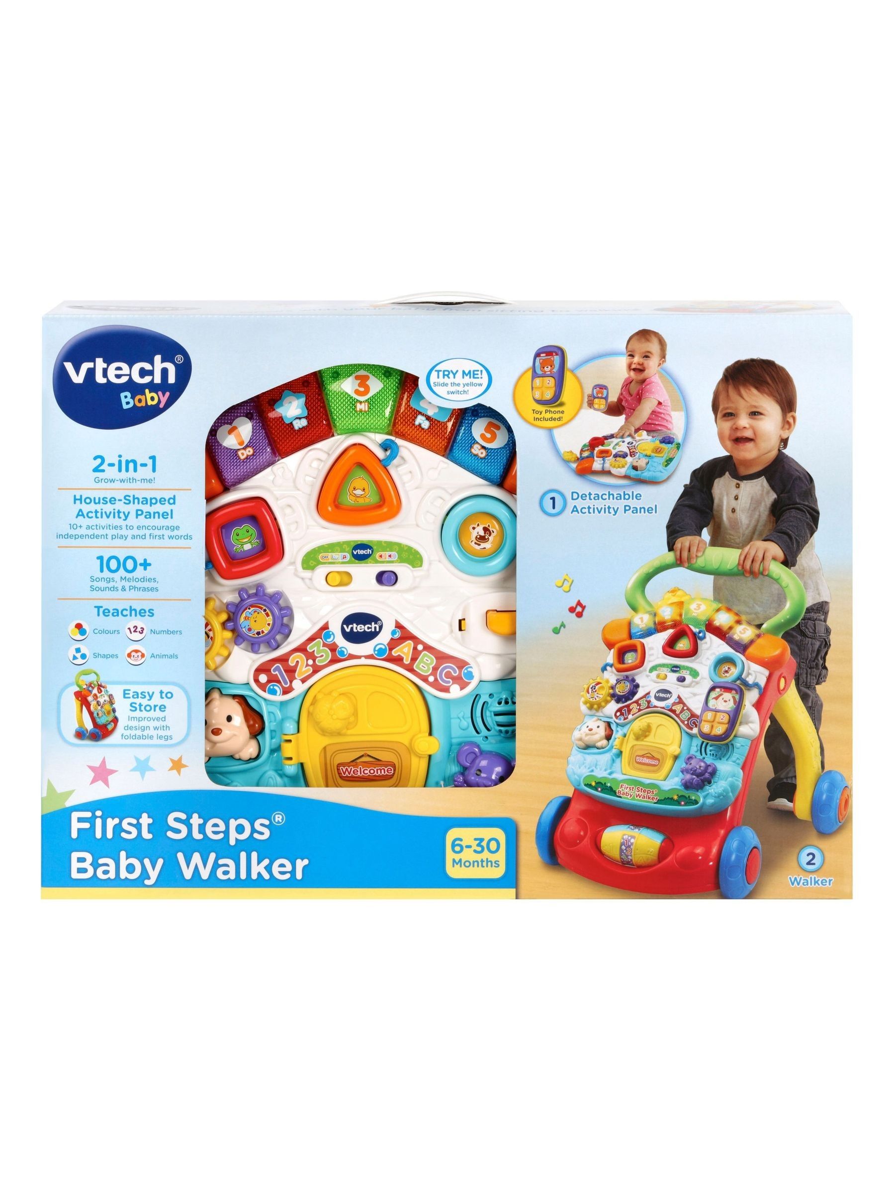 Buy VTech Red First Steps Baby Walker 505653 from the Next UK online shop