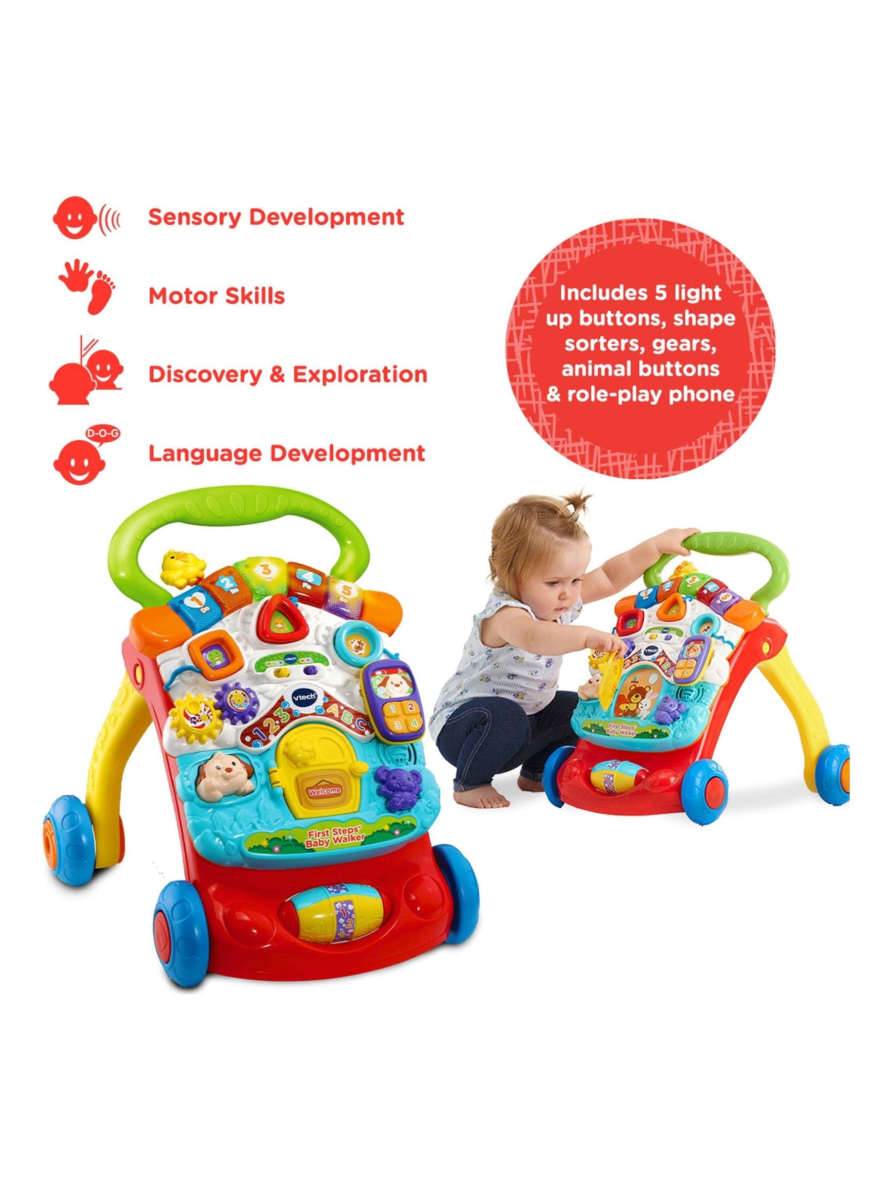 Buy VTech Red First Steps Baby Walker 505653 from the Next UK online shop