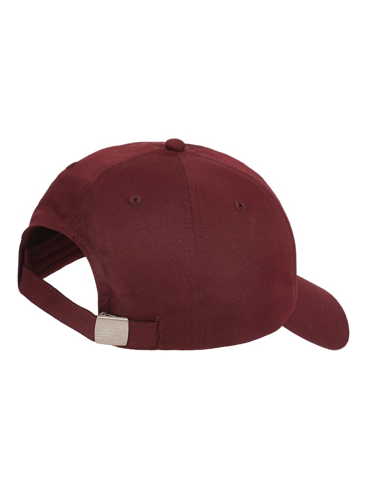 New Balance Red 6 Panel Linear Logo Hat - Image 2 of 3