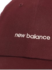 New Balance Red 6 Panel Linear Logo Hat - Image 3 of 3