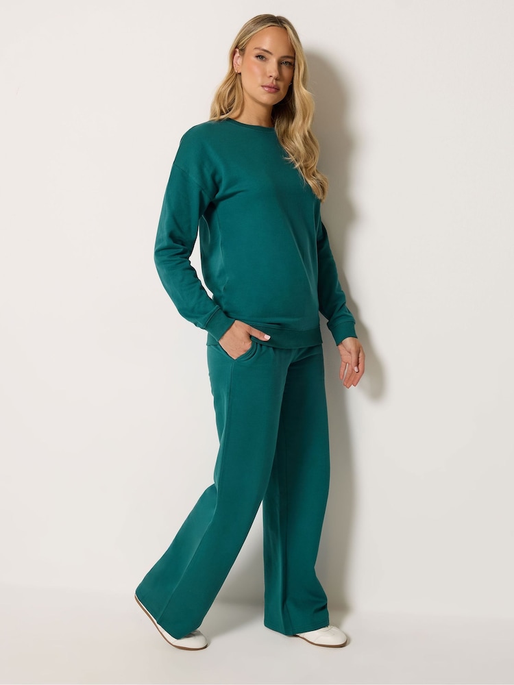 Long Tall Sally Blue Crew Neck Sweatshirt - Image 2 of 5