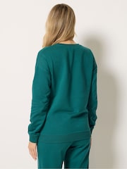Long Tall Sally Blue Crew Neck Sweatshirt - Image 3 of 5